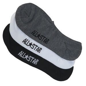 CONVERSE 8-Pack All Star Low Profile No-Show Socks